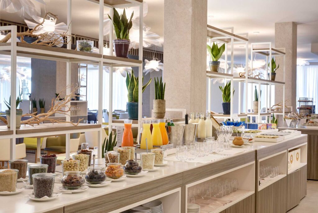 67-Buffet-breakfast_o Colazione The Sense resort al mare in Toscana