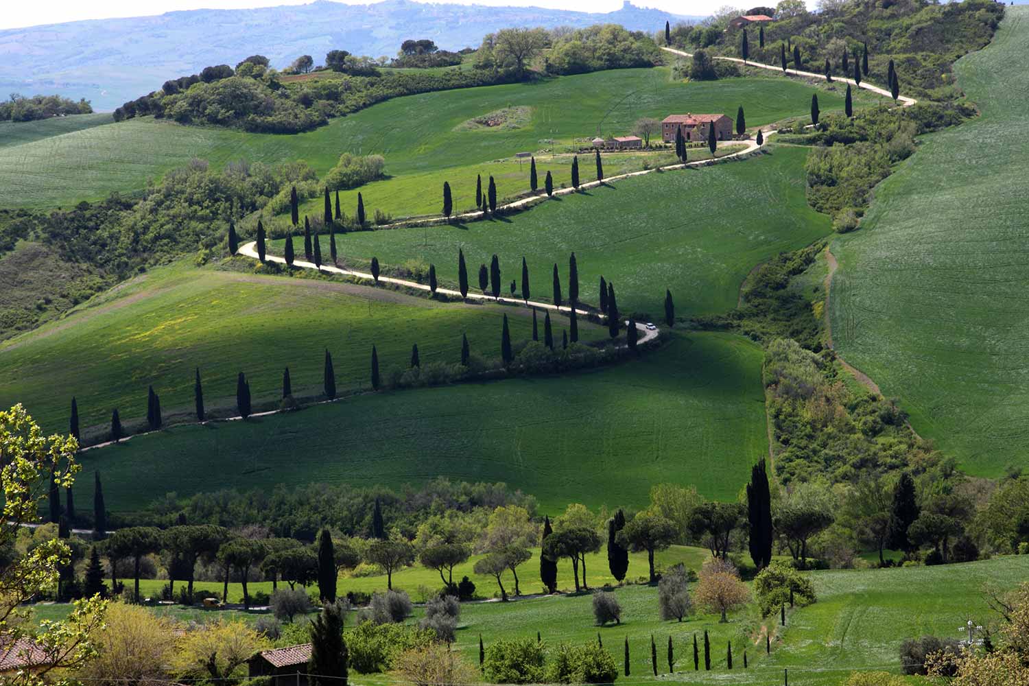 Val d’Orcia, à voir